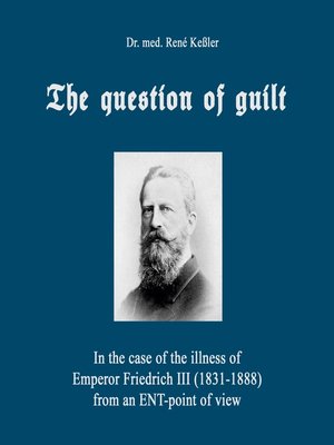 cover image of The question of guilt